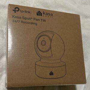 TP-Link Kasa Smart Camera in Brown Box